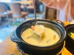 招牌鲜虾粥-颐和•海鲜砂锅粥•啫啫煲(奥林匹克广场店)