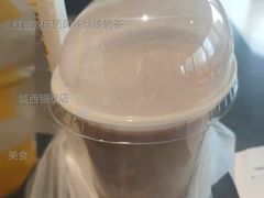 红豆双皮奶风味珍珠奶茶-麦当劳(城西银泰店)