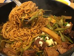 精选肋排焖面-金豆角砂锅焖面(安贞店)