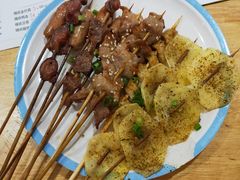 美滋滋的串-龚海宝· 烧烤· 羊肉原切挂糊更好吃(庄市店)