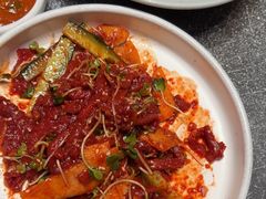 -草家酱蟹炭火烤肉店(珲春南路二店)