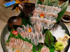 包公鱼刺身-月下料理(楷林IFC店)