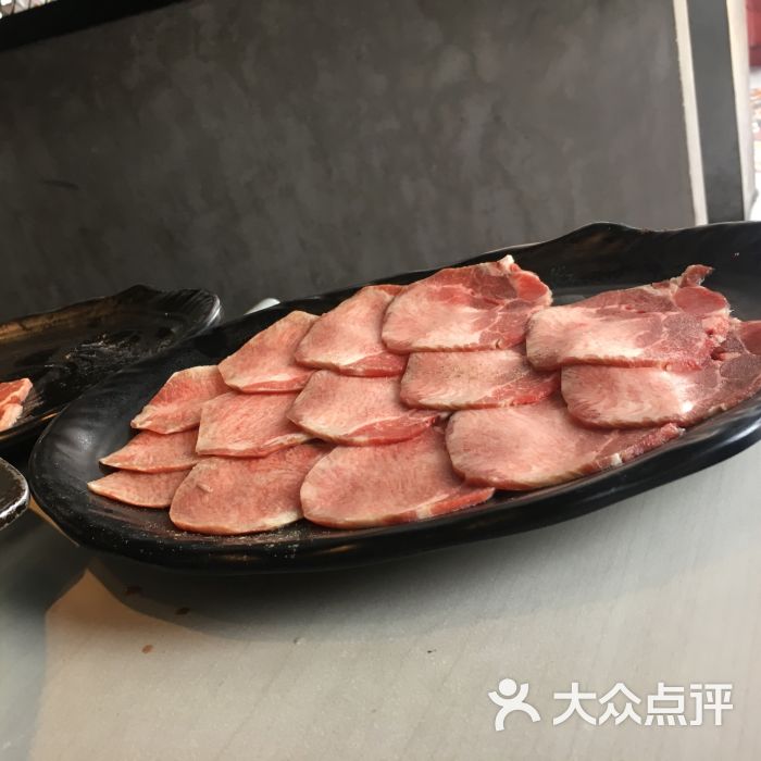 崔家木炭烤肉(曹路宝龙广场店)调味牛舌图片 - 第3张