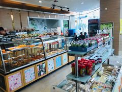 面包甜点陈列柜-长发西饼(临顿路店)