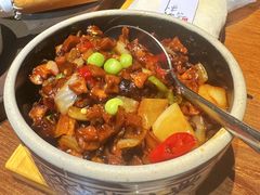 黑三剁配薄饼-雀舞云南菜(乐客城店)
