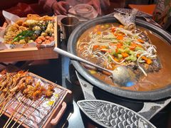 -探鱼·鲜青椒爽麻烤鱼(广州花都来又来店)