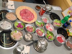 自助取餐区-晓沸牛肉海鲜小火锅(白湖亭万达广场店)