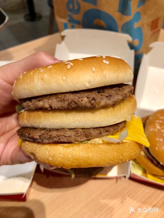 麦当劳(中原万达店)巨无霸图片 - 第1张