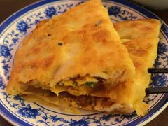 葱油蛋饼-老客满蛋饼(双塔市集店)