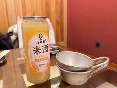 玉米米酒-小木屋米酒店总店