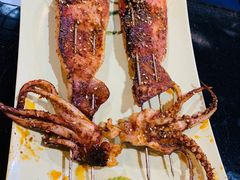 烤鱿鱼（辣）-大锅强·蒸海鲜青岛菜(吾悦广场店)