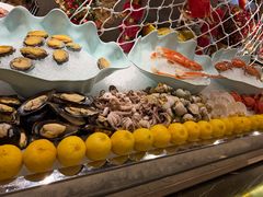 -广州万富希尔顿酒店-感趣自助餐厅·生蚝海鲜刺身