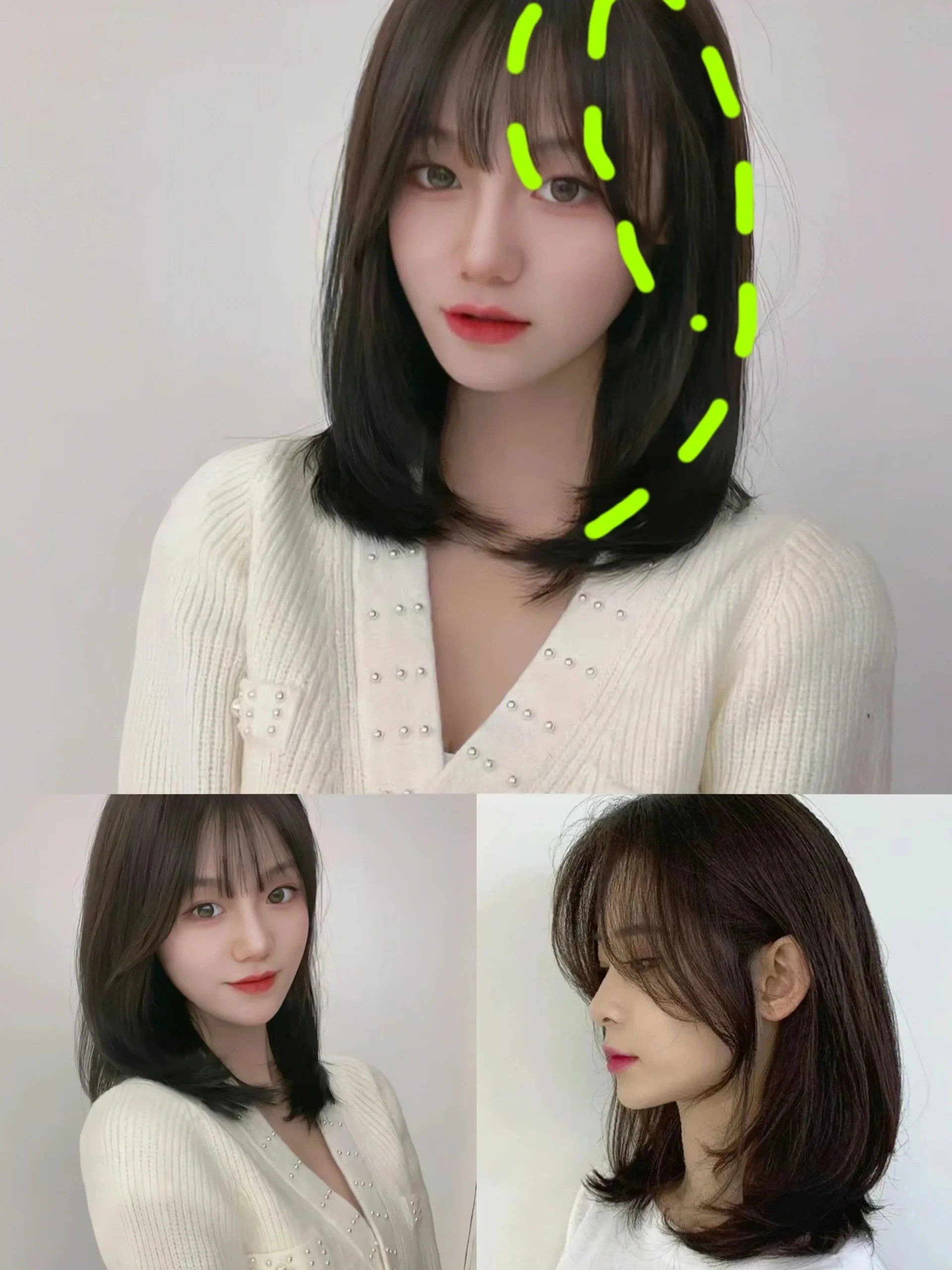 如何选对发型显脸小