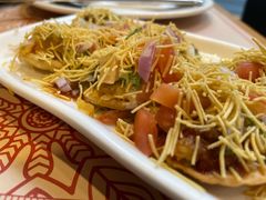 印度街巷特色小吃SevPapdiChat-克比叔叔印度餐厅Kebabs on the Grille(永康路分店)