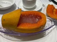原只木瓜炖雪蛤-山泉公馆酒家(广州东站店)