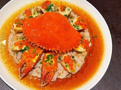 和乐蟹蒸手剁肉饼-广州文华东方酒店·江-由辉师傅主理