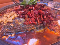 -探鱼·鲜青椒爽麻烤鱼(银泰城店)