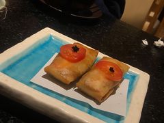 金枪鱼蟹柳春卷-無境·匠心日本料理(汉街店)