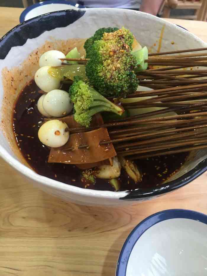 幺麻子钵钵鸡-"这家店应该是刚刚开业的时候去吃的了,味道.