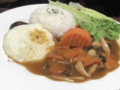 酱爆菌菇饭-尊品牛排(沙湾印象汇店)