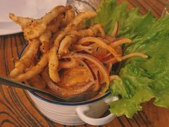 酸橘汁腌鲈鱼配炸鱿鱼-El Bodegon阿根廷秘鲁餐厅(幸福路店)