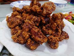 干炸护心肉-牛庄高晓山风味馅饼城(海城店)