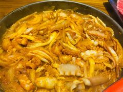 泡菜煎八爪鱼-烧货·活海鲜炭烧(湖滨商业街店)