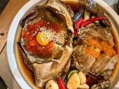 -草家酱蟹炭火烤肉店(珲春南路一店)