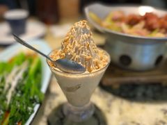 花生冰沙-绿茶餐厅(乐峰广场店)