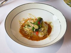 黃油慢煮福建海鲈鱼-Le Comptoir de Pierre Gagnaire