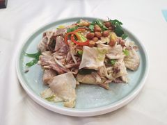 葱油淋手撕鸭-渔意楼·驰名沙田乳鸽(五羊旗舰店)