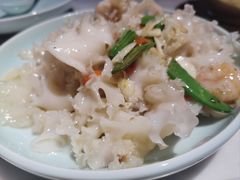 绣球菌炒虾仁-小吊梨汤·北京菜·烤鸭(鸟巢店)