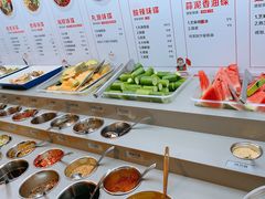 自助调料区-海底捞火锅(松雷店)