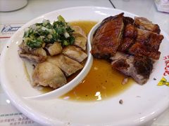 烧鸭豉油鸡双拼-澳门陈光记烧味饭店(郎家园店)