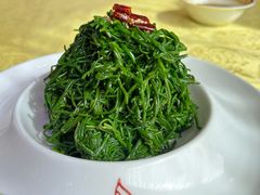 炝拌草原沙葱-德乐海蒙餐