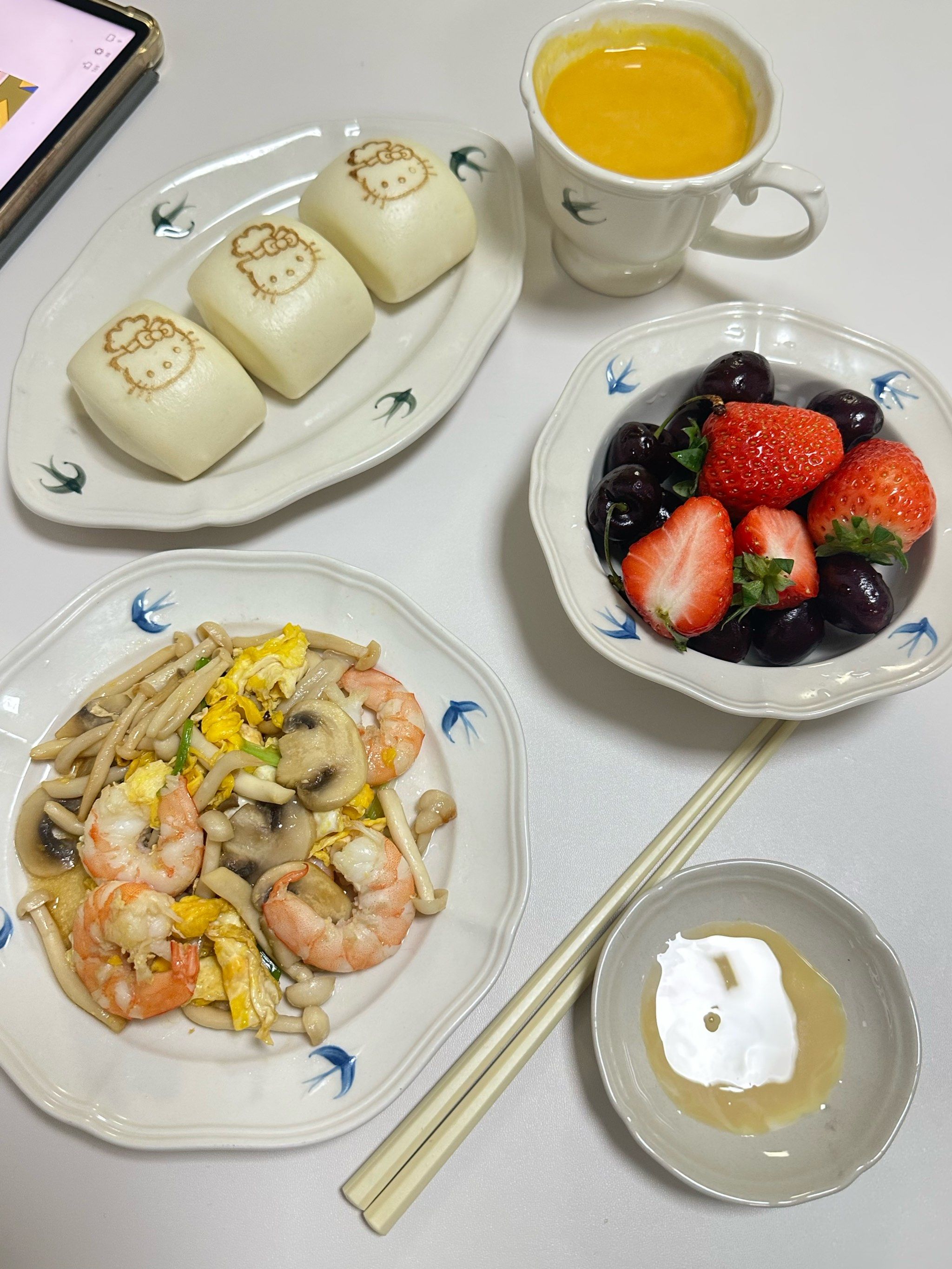 家常早餐满足感