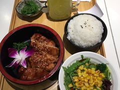 照烧鸡肉饭套餐-无限双拼照烧双拼饭(和平店)