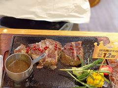 黄金厚切红胡椒西冷牛排-豪客来牛排(红豆万花城店)