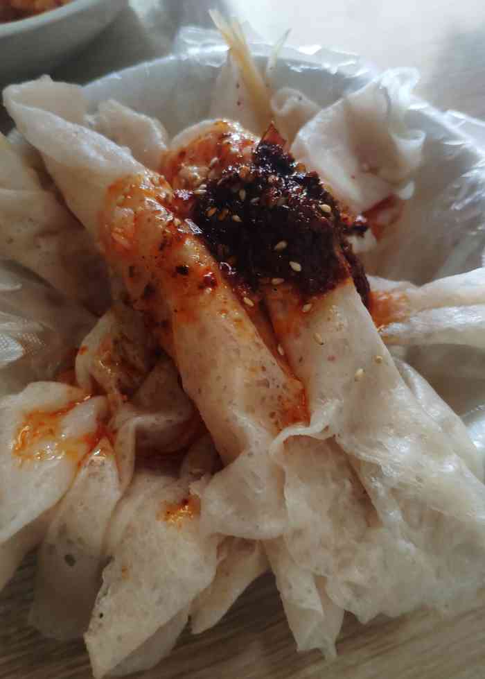 子长煎饼馆(东滨路店)-"来延安让朋友带吃当地忒色,本来我想吃油泼.