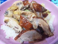 白切鸡拼烧鸭饭-中央财经大学-食堂