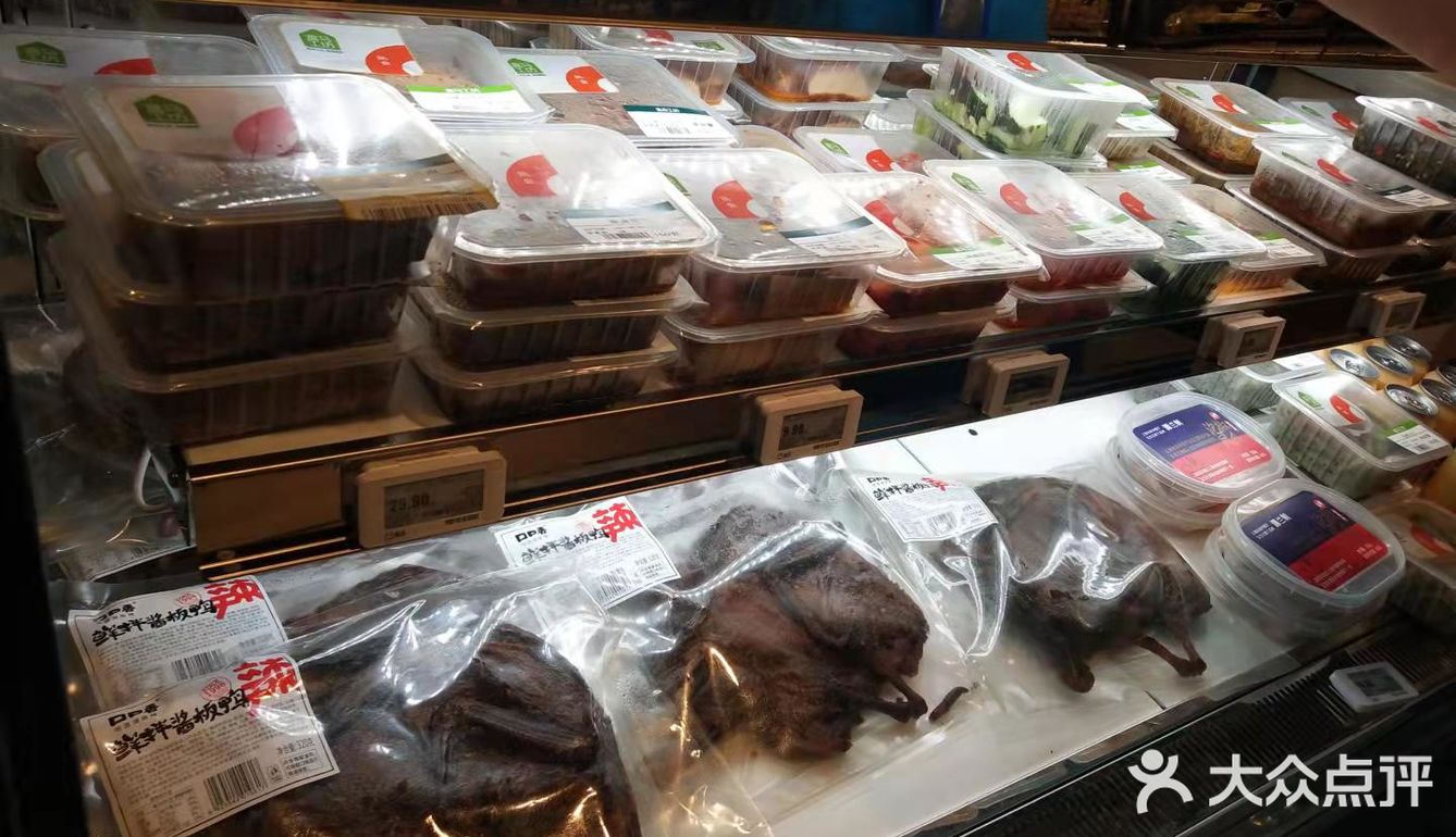 打卡盒马鲜生口口香卤味
