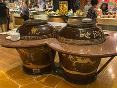自助取餐区-怡咖啡海鲜自助餐厅(浦东香格里拉店)