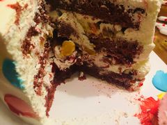 小男孩手绘动物奶油蛋糕-艾加柒克蛋糕茶歇甜品台(春熙路店)