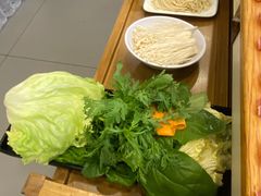 青菜拼筐-阳坊胜利涮羊肉(阳坊老店)