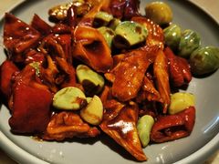 腊八蒜烧肥肠-小吊梨汤·北京菜·烤鸭(鸟巢店)