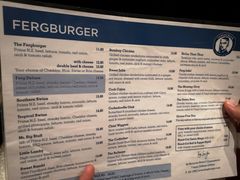 菜单-Fergburger(皇后镇店)