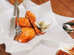 鲜虾胶酿脆皮鸡翅-港丽餐厅(杭大店)