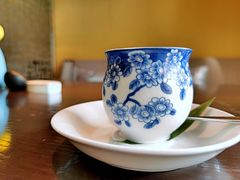 西湖龙井焦糖炖奶-九里云松·天香餐厅