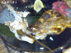 烤鲷鱼头，有点腥-田野日本料理(仙霞路店)