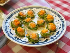 豆角蟹黄墨鱼饼-龙桥私厨·姜花菊花过桥鱼·顺德菜(容桂店)